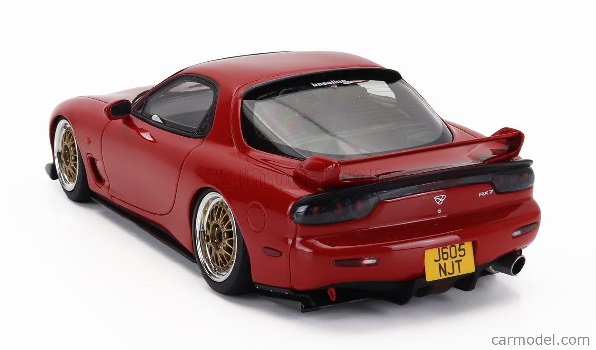 OTTO-MOBILE OT1062 Scale 1/18 | MAZDA RX-7 KHYZYL SAKEEM 2020 RED