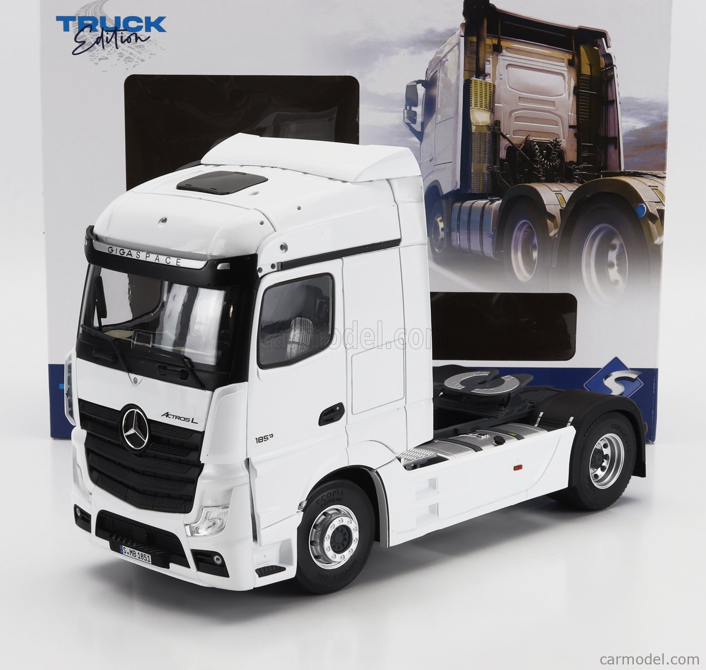 SOLIDO 1:24 Mercedes-Benz ACTROS L White 2023 – Miniature Collection