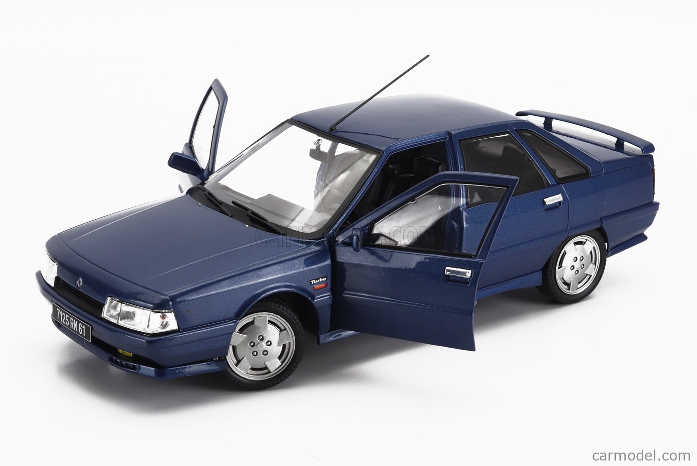 Solido 1/18 – Renault 21 Turbo Ph.1 1988 – Bleu Nuit – Miniature Neuve