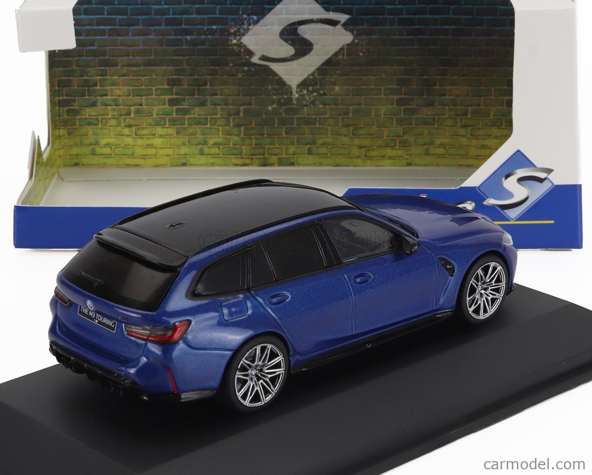 Modèle Réduit BMW M3 G80 2023 Bleu - Échelle 1/43, Métal Et Plastique (SOLIDO)
