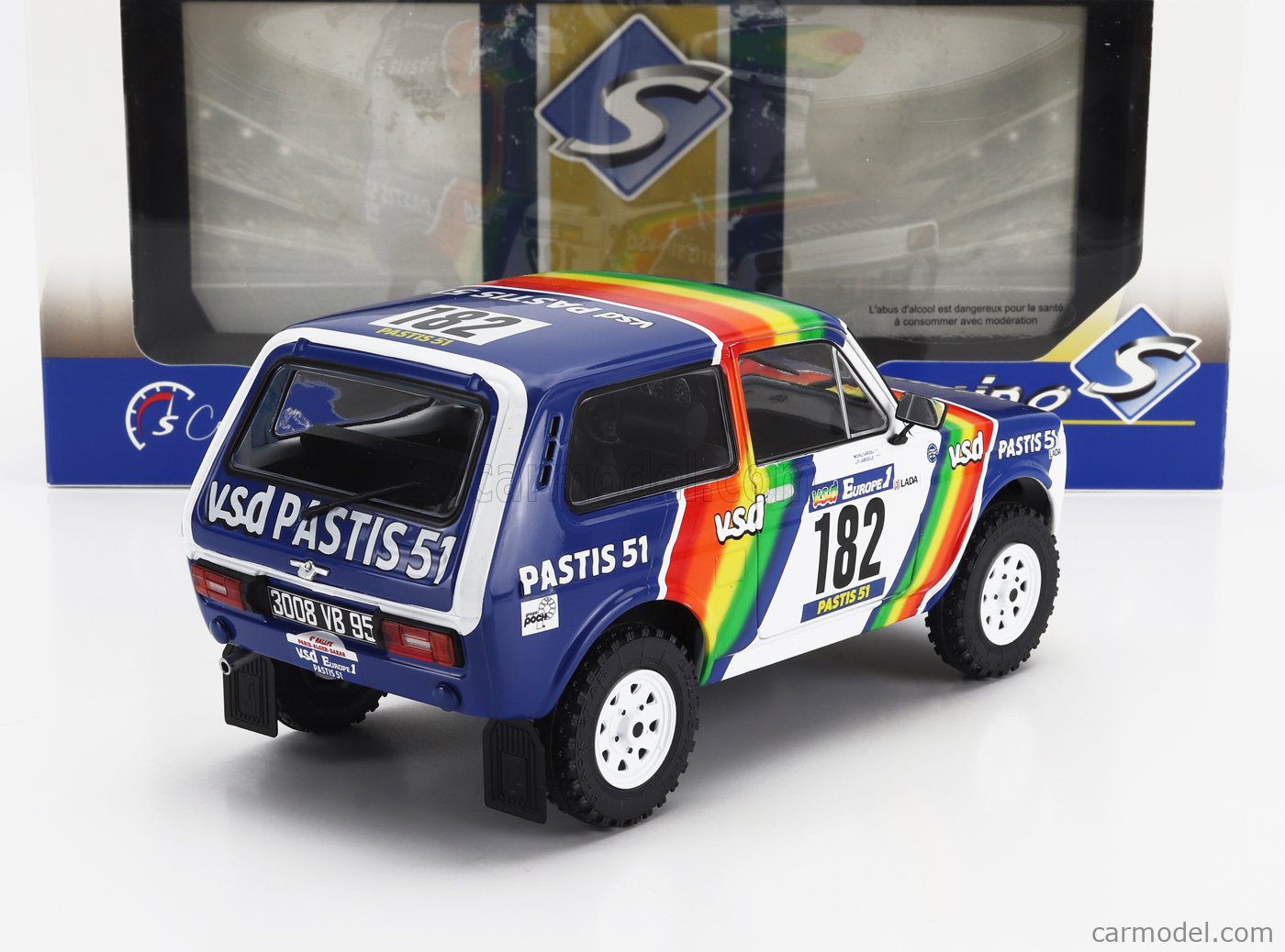 Lada Niva - Paris Dakar - 1983 - #157 Trossat / Briavoine