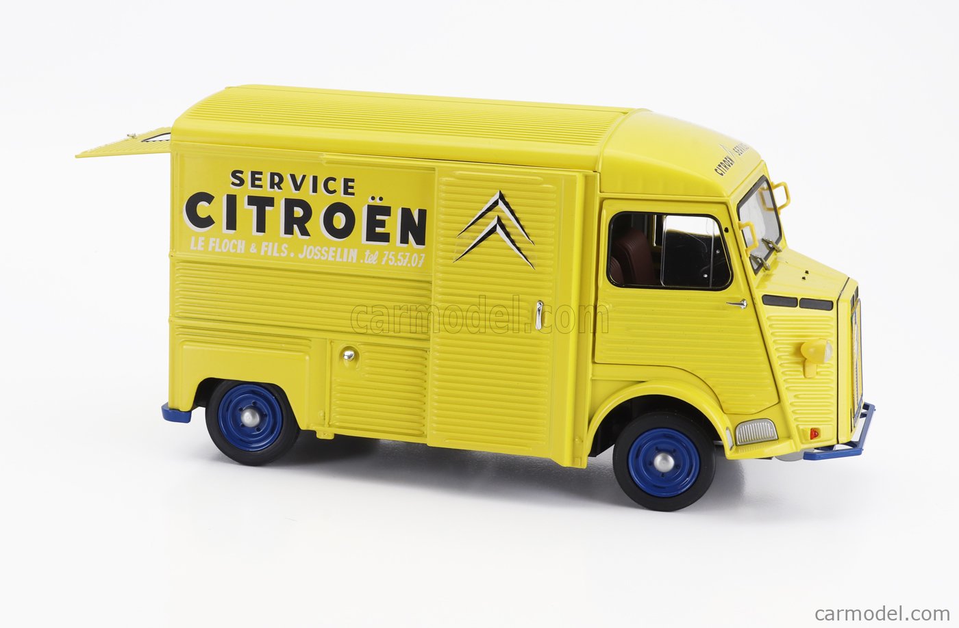 COBI Citroën Type H Service - Échelle 1:35 - 187 Pièces - 6 Ans+ - Pneus Caoutchouc - Marquages Imprimés - Jaune Iconique - Collection Action Town