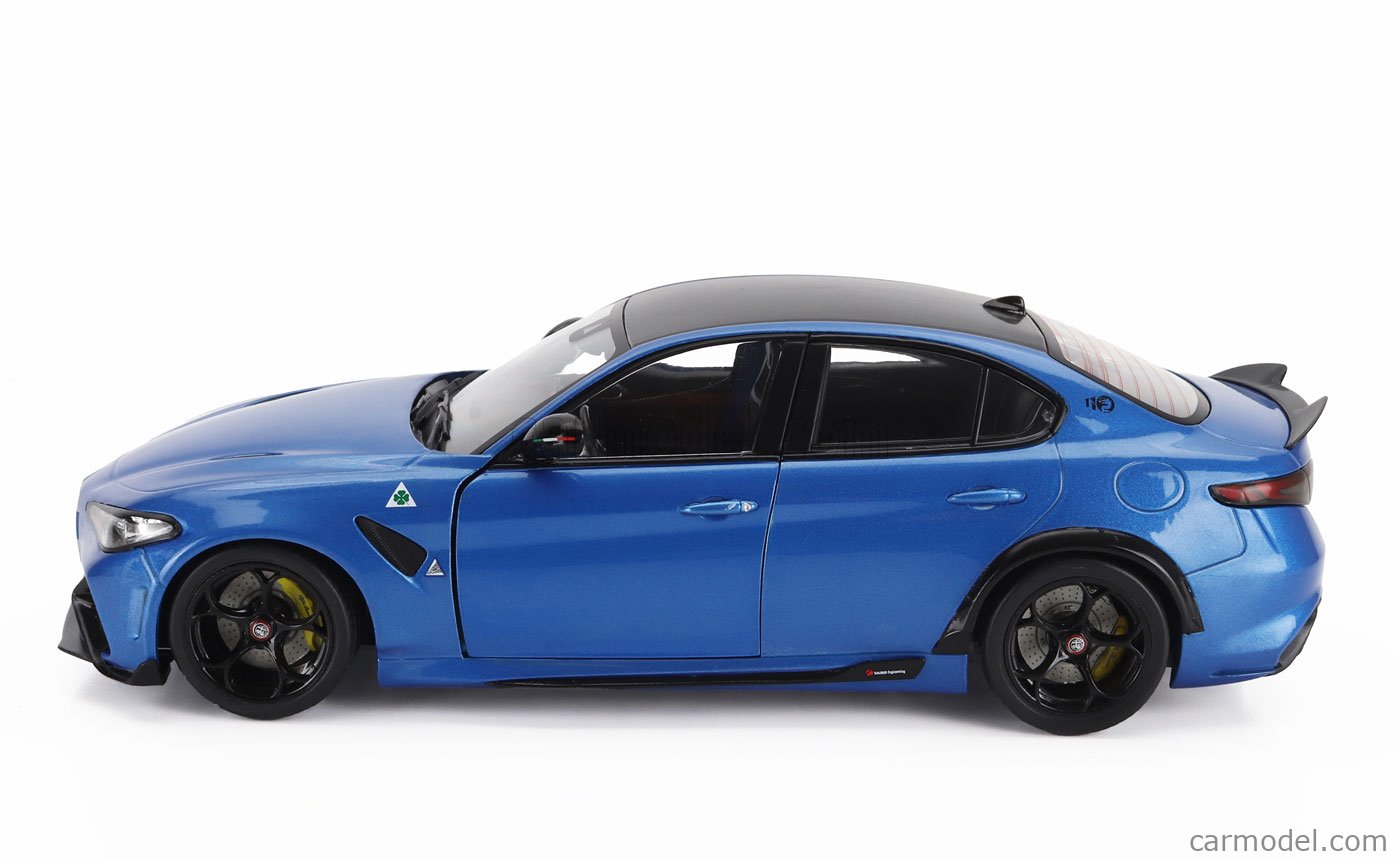 Alfa Romeo Giulia GTA Blu Anodizzato Anodized Blue 2022 Solido 1:18