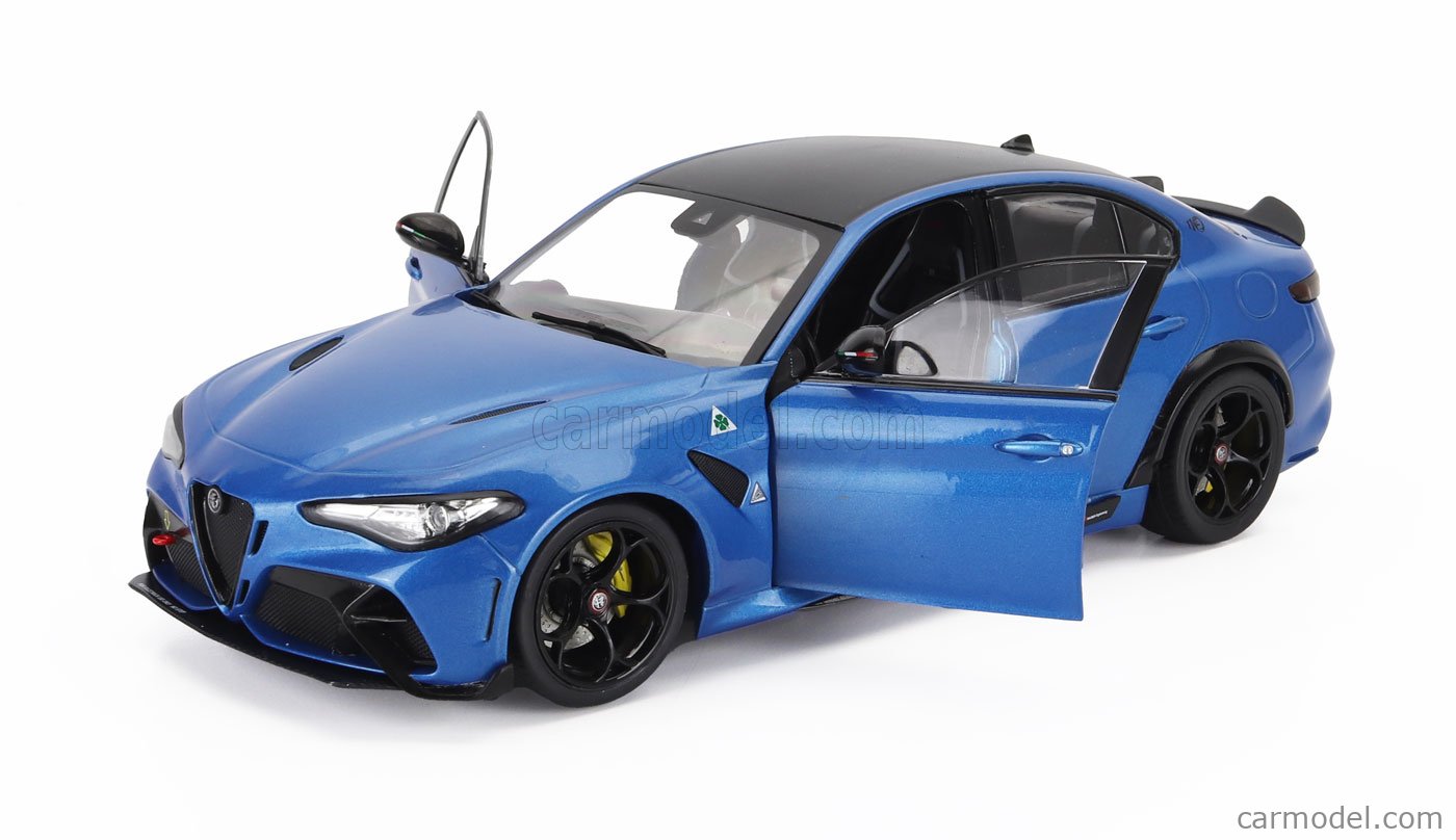 Solido 1:18 Alfa Romeo Giulia GTA Año De Construcción 2022 Azul Metalico S1806906