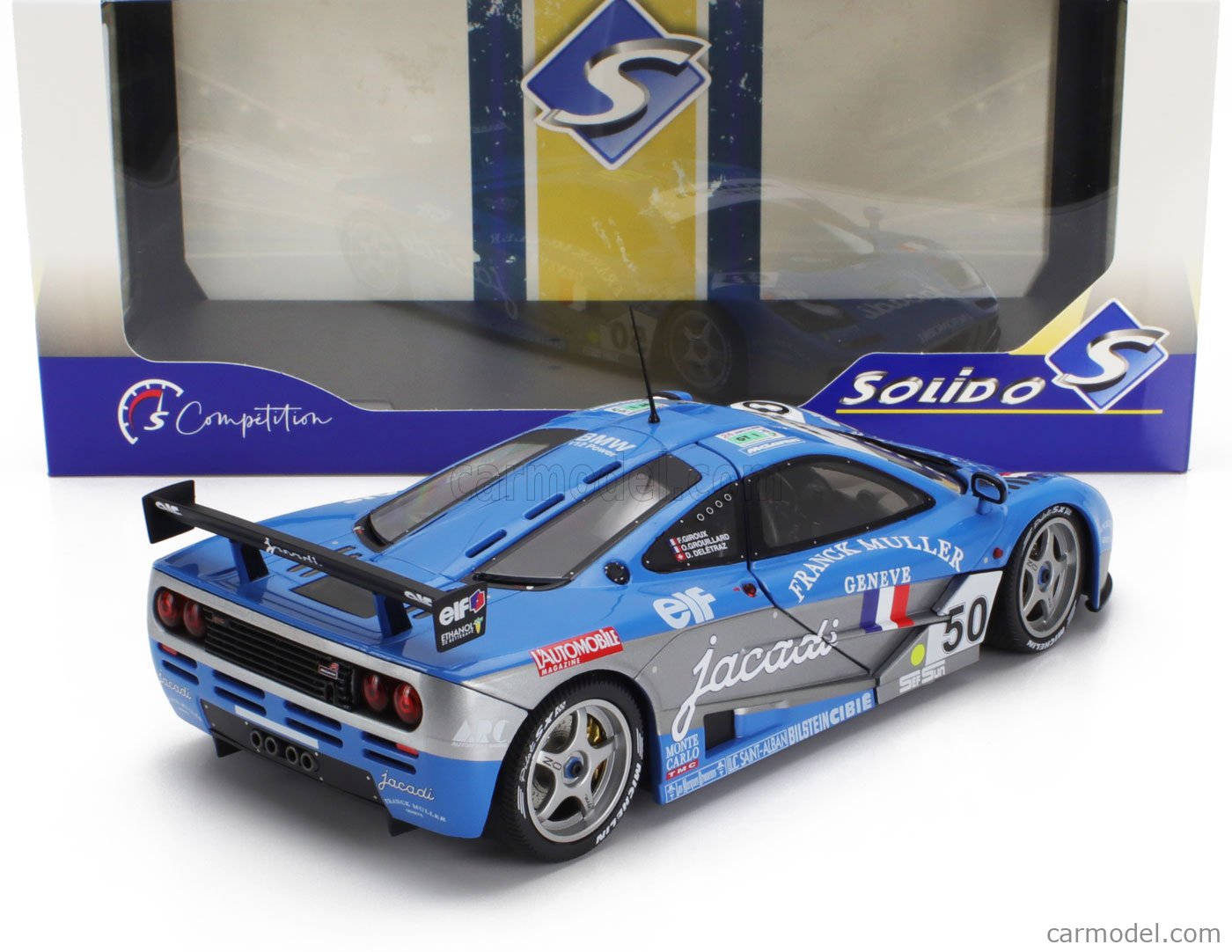 1/18 Solido 1995 McLaren F1 GTR #51 3rd 24h LeMans Harrods