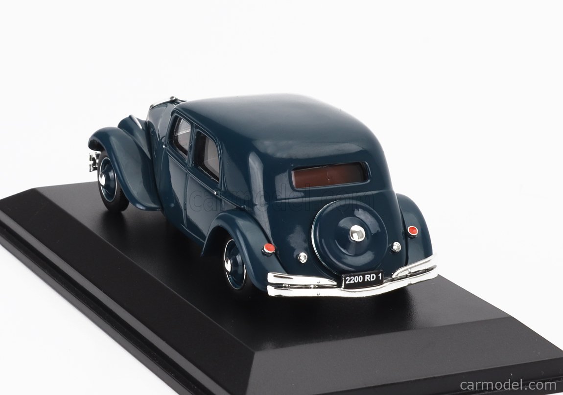 NOREV 152002 Scale 1/43 | CITROEN 22CV BERLINE 1934 BLUE GREEN
