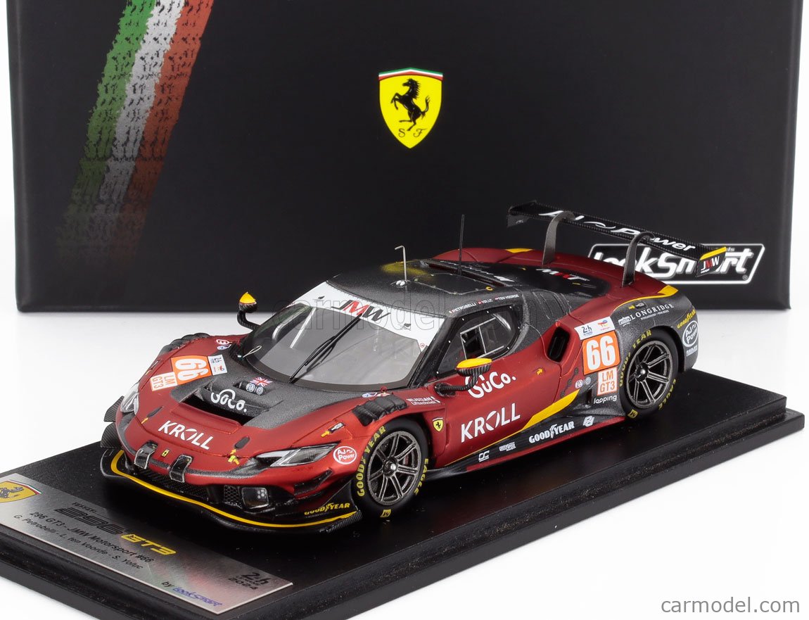 LOOKSMART LSLM188 Scale 1/43 | FERRARI 296 GT3 3.0L TURBO V6