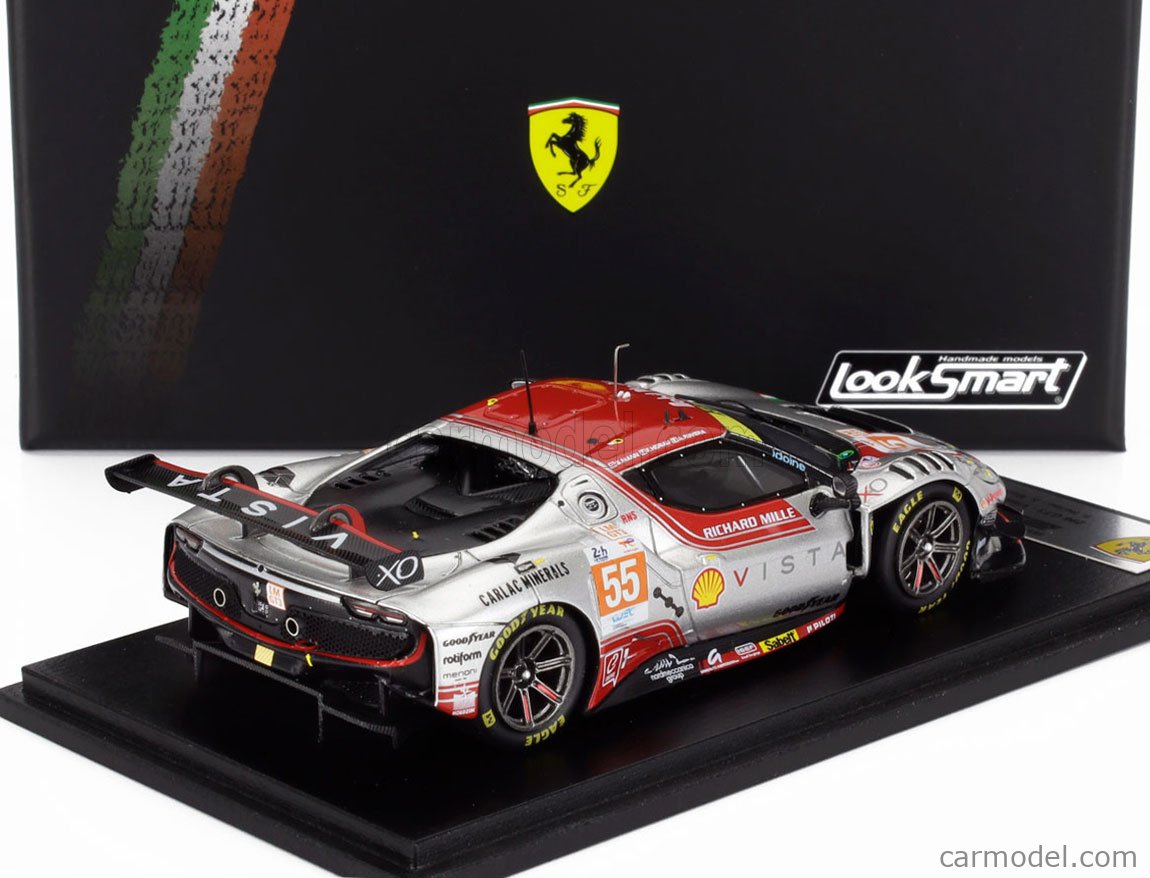 LOOKSMART 1/43 - Ferrari 296 GT3 - Le Mans 2024 - Résine LSLM185