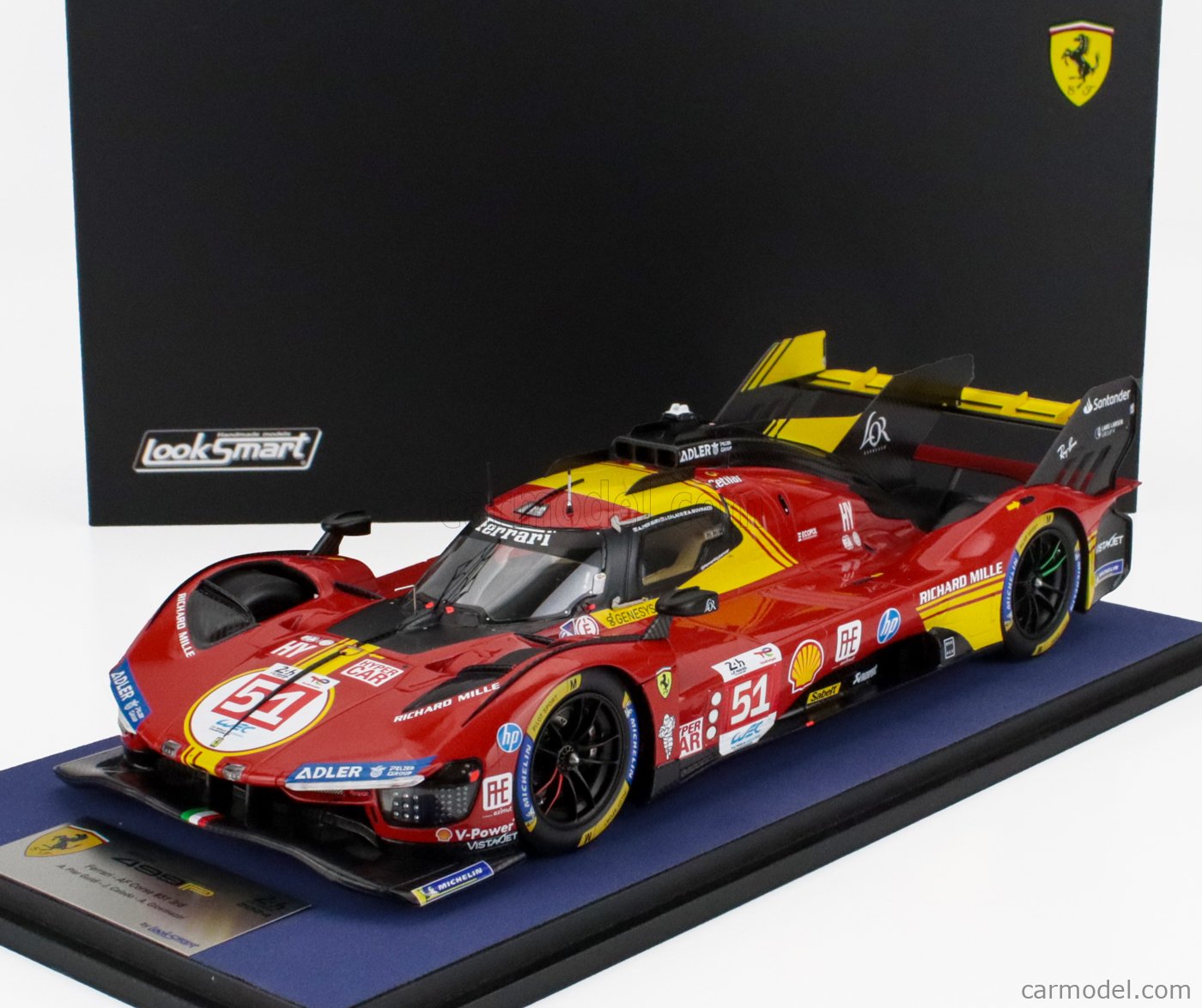 LOOKSMART LS18LM049 Scale 1/18 | FERRARI 499P 3.0L TURBO V6
