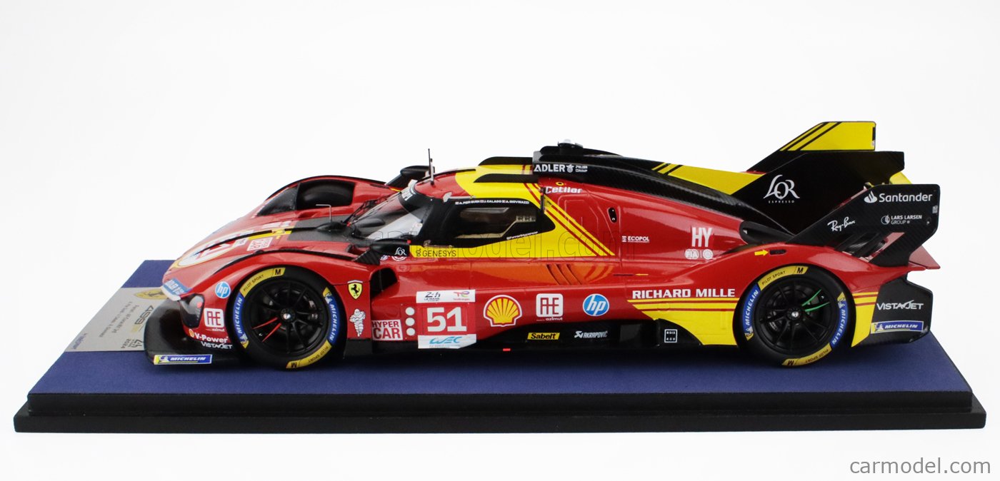 Ferrari 499P 2025 Looksmart 1:18 LS18LM053 - Modellini Le Mans Diecast