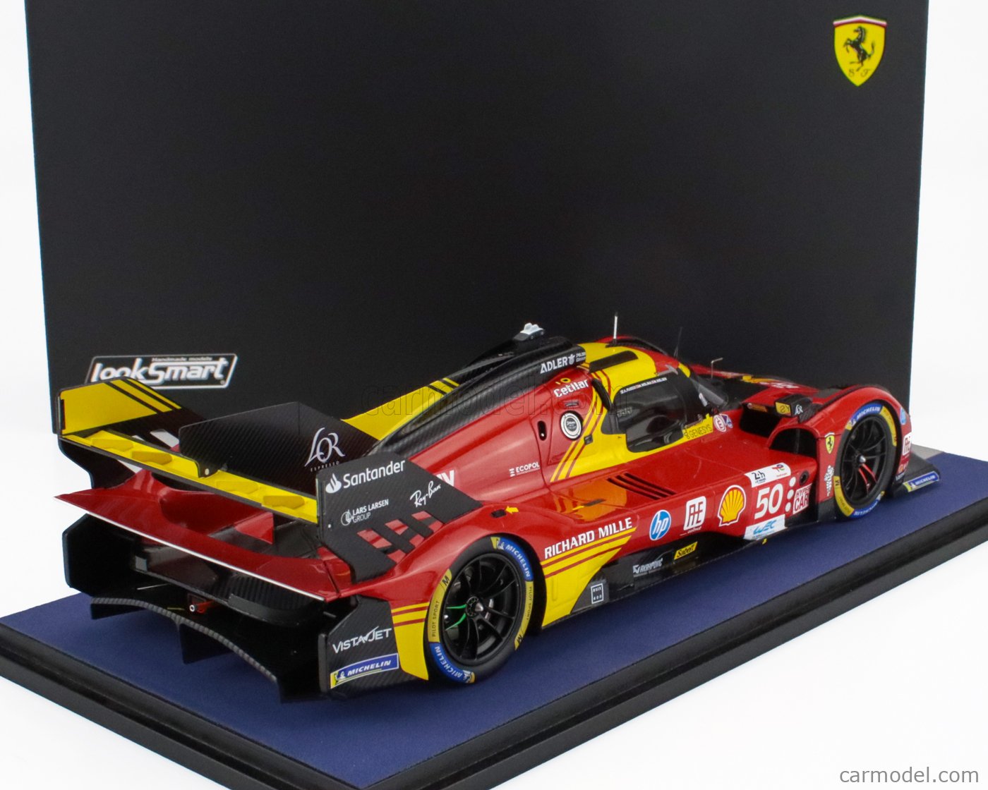 Modellino Auto Looksmart 1/18 Ferrari 499P Team AF Corse #50 Winner Le Mans 2024 | Motorsport Maranello