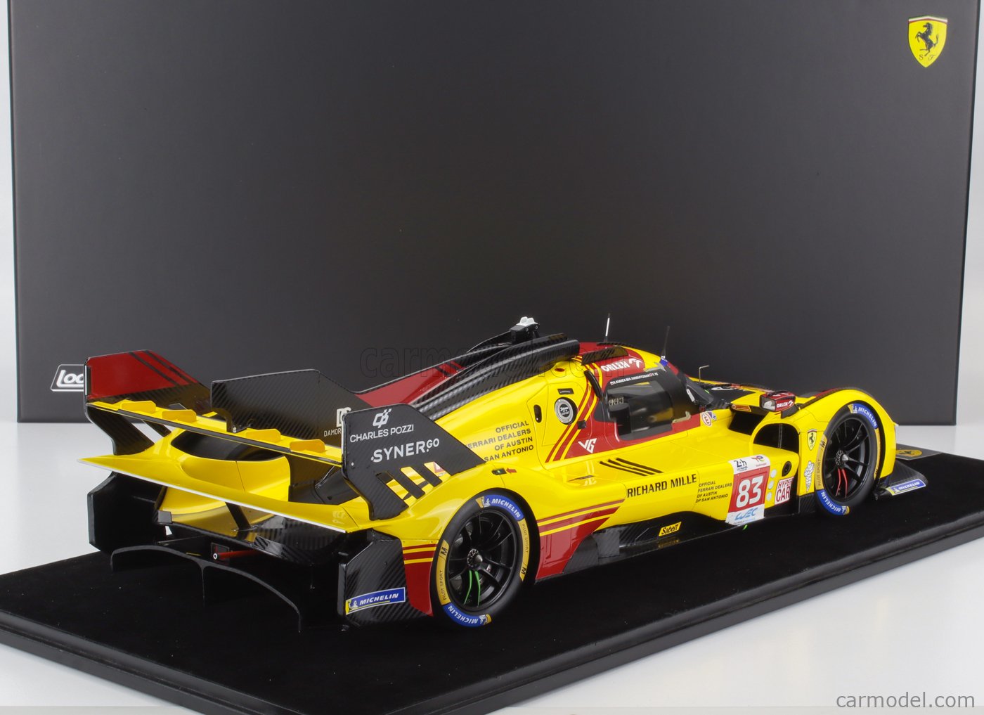 Look Frame 121 Racing LOOKSMART LS1212 Scale 1/12 | FERRARI 499P 3.0L TURBO V6 TEAM AF CORSE ...