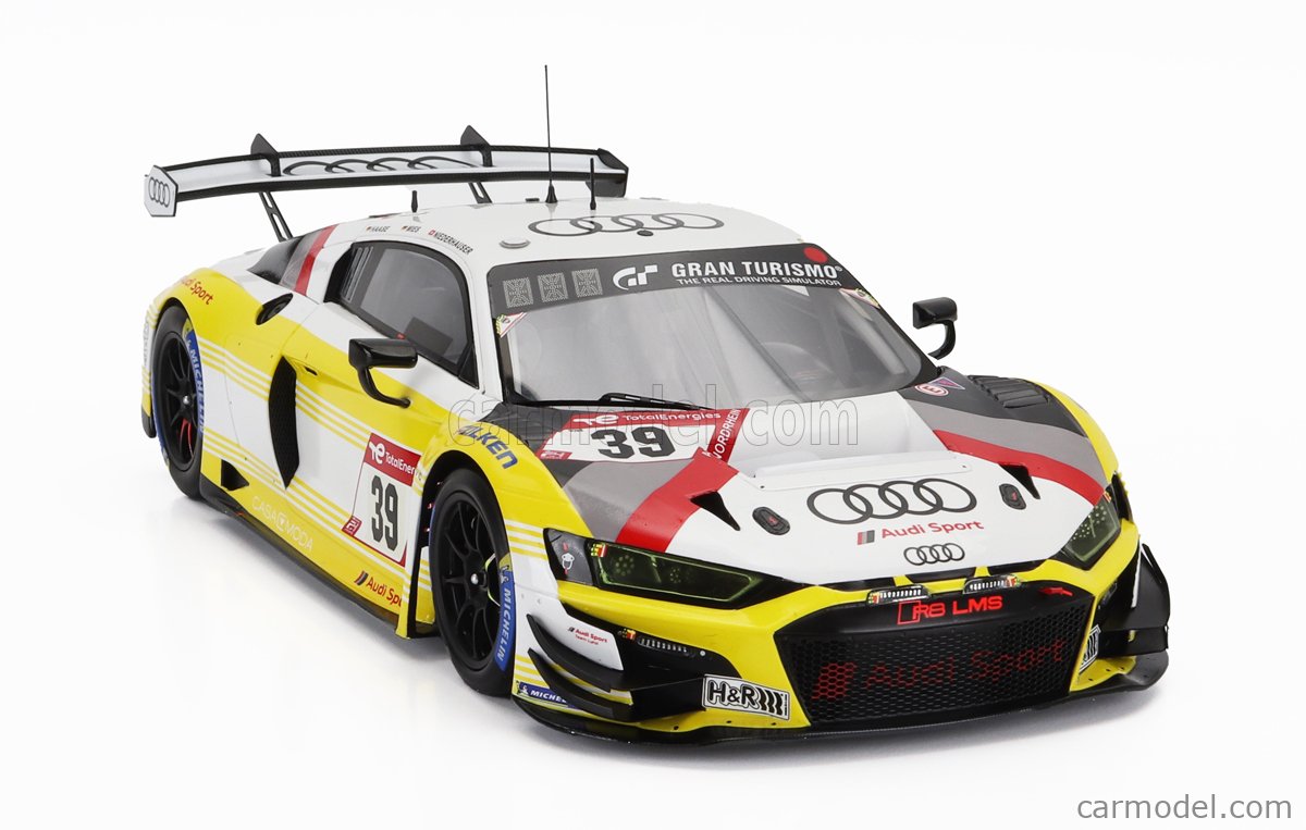 Audi R8 レースモデル 1/18 15号 Spark 1:18 Audi R8 LMS GT3 #1 24h Nürburgring 2023 Audi