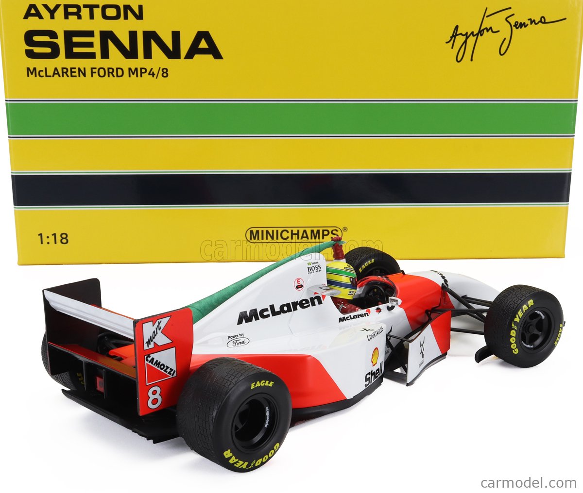 MINICHAMPS 543933818 Scale 1/18 | McLAREN F1 FORD MP4/8 V8 TEAM ...