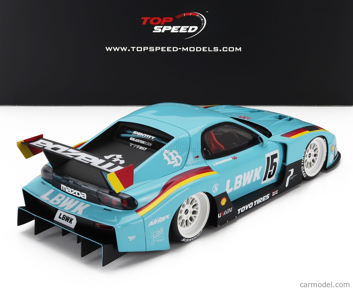 TRUESCALE TS0543 Scale 1/18 | MAZDA RX-7 LB WORKS SUPER
