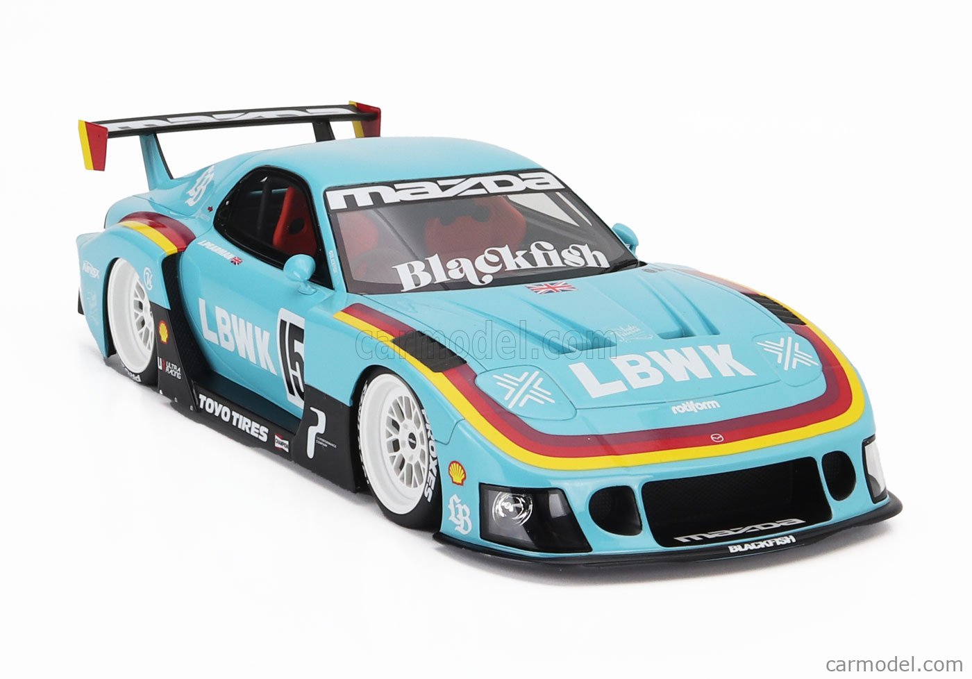 TRUESCALE TS0543 Scale 1/18 | MAZDA RX-7 LB WORKS SUPER