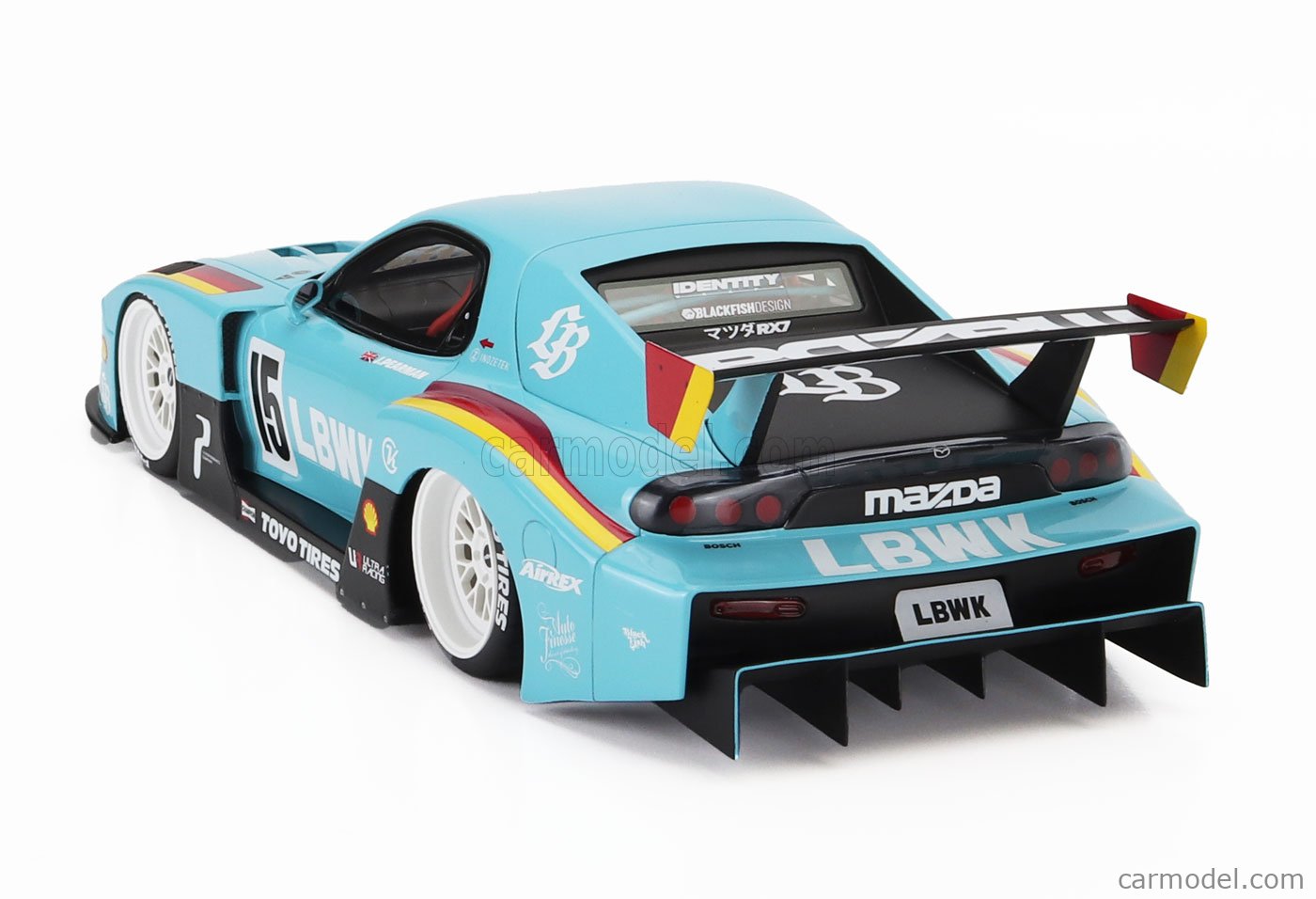 Mazda RX-7 Import Racer! 1/18 スケール Jada Toys Import Racer Option D Mazda RX-7 FD 1:18 Scale
