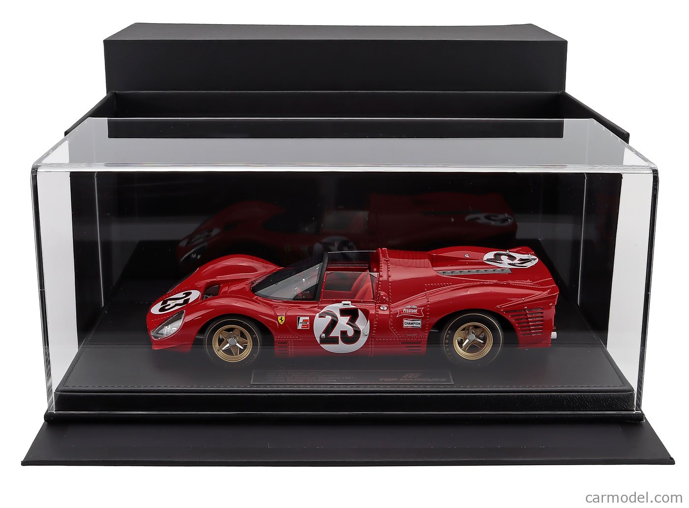 1/18 TOPMARQUES フェラーリ330P4スパイダー(1967)#23 1967 FERRARI 330 P4 Spider Targa Florio TOPMARQUES 1/18 ミニカー