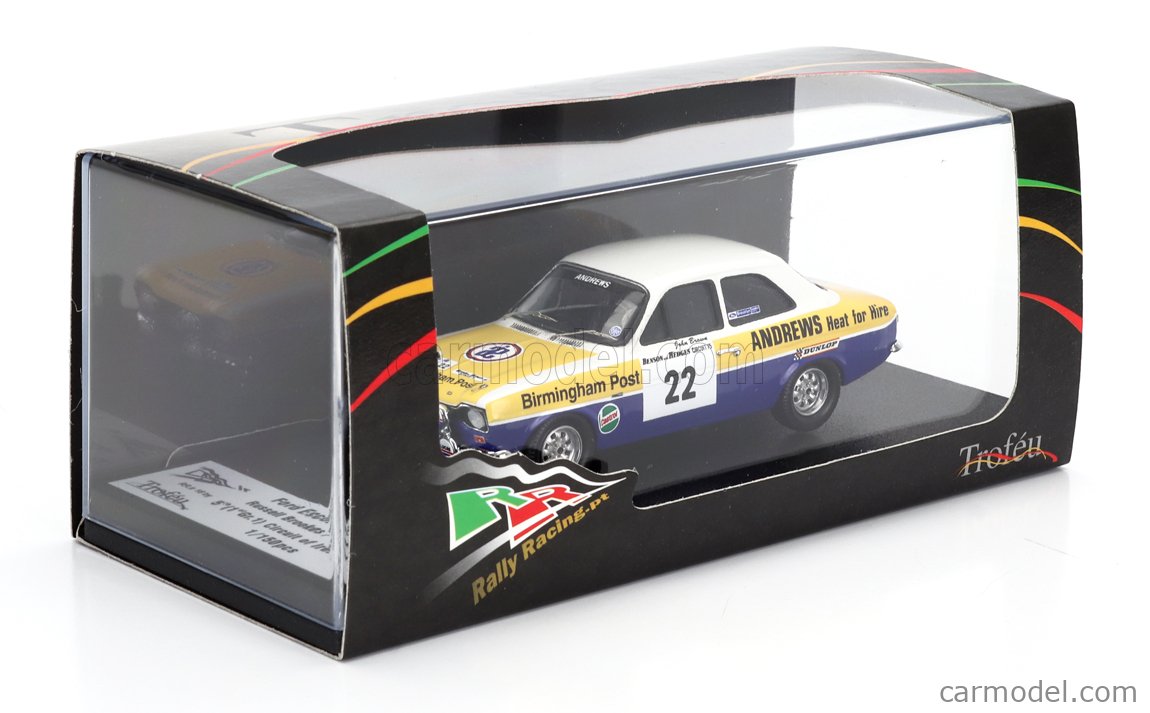 TROFEU TRRiR016 Scale 1/43 | FORD ENGLAND ESCORT MKI RS2000 (night ...