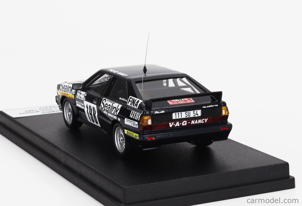 Trofeu Spark 1/43 Audi Quattro Monte Carlo 1982 N°68 - Chasseuil / Baron - Prévente