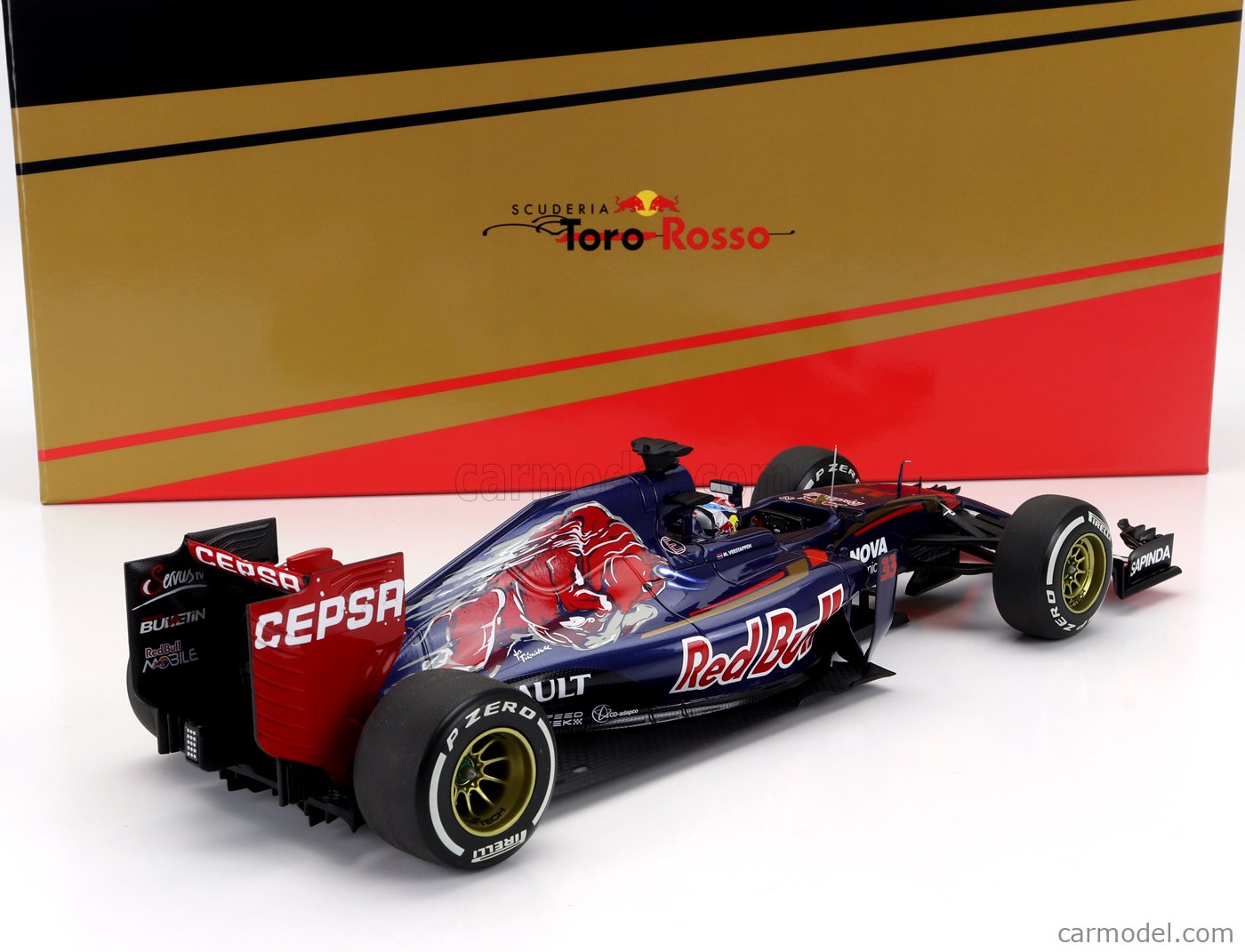 MINICHAMPS 1/43 - TORO ROSSO RENAULT STR10 - 2015 (M. VERSTAPPEN ) 417150033 4012138129702