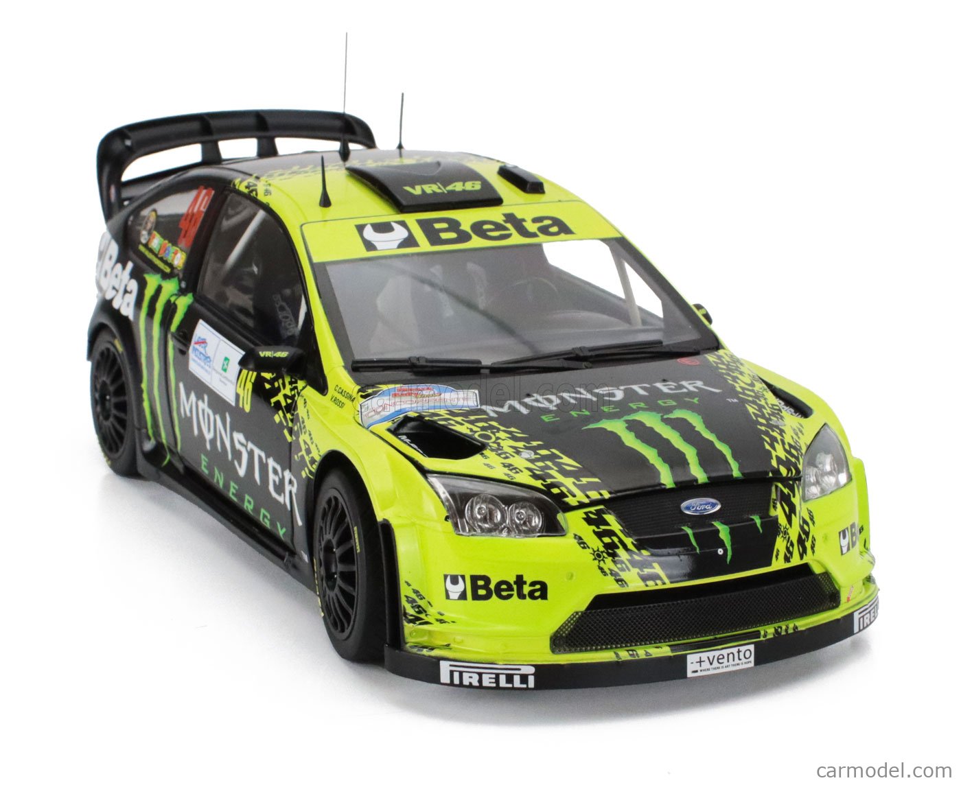 Miniature Sun Star 1/18 Diecast – Ford Focus RS WRC08 – Acropolis Rally 2009 – Modèle 3949