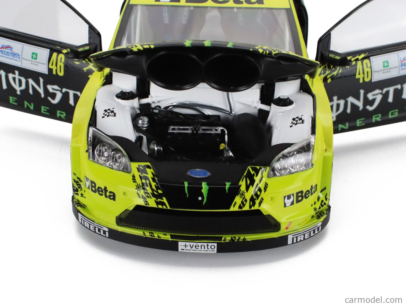 Ford Focus RS WRC08 Rally Acropolis 1:18 – Coche de competición a
