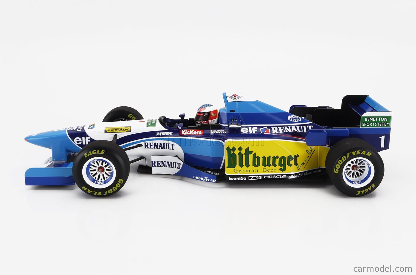 MINICHAMPS 510953301 Masstab: 1/18 | BENETTON F1 B195 TEAM MILD 