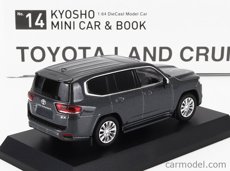 KYOSHO 07118GY Masstab: 1/64 | TOYOTA LAND CRUISER ZX 2021 GREY MET