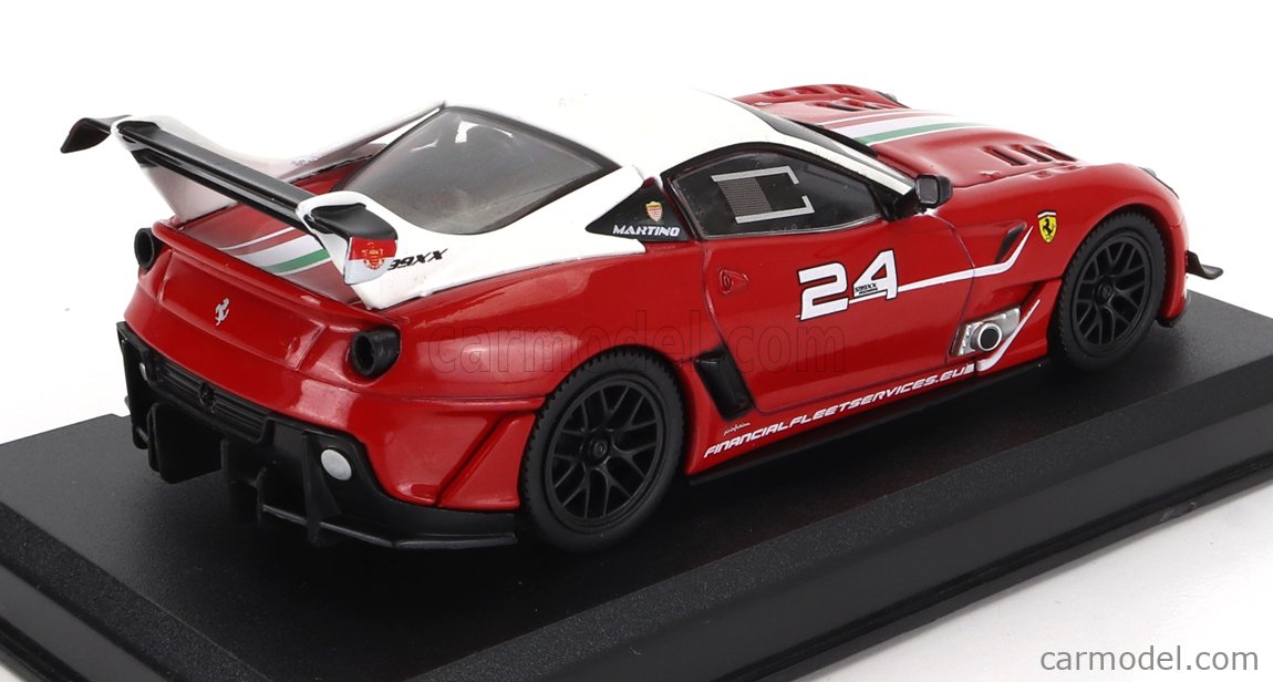 Modellino LS MODEL In Lega Scala 1:64 &ndash; Ferrari 599XX EVO Colore Rosso (collezione)