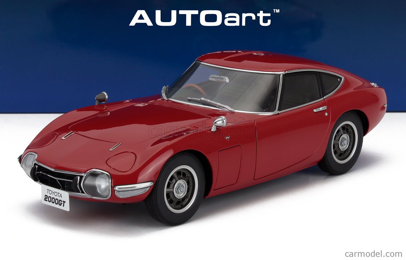 AUTOART 79547 Scale 1/18 | TOYOTA 2000GT 1967 RED