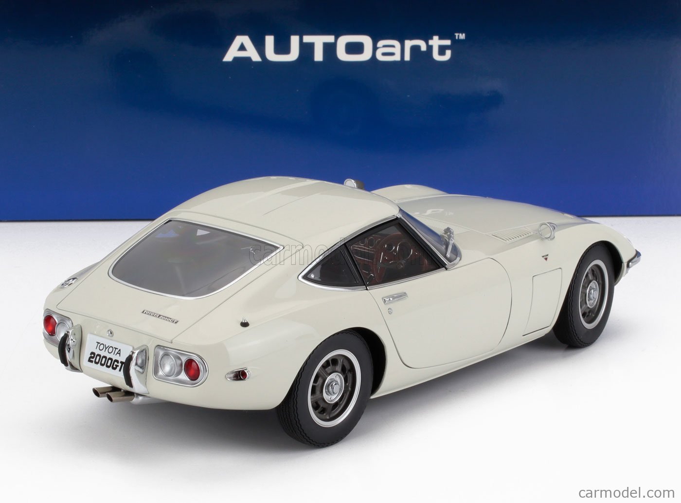 ミニカー AUTOart TOYOTA 2000GT 1/18 1/18 AUTOart Toyota 2000 GT 2000GT (White with Wire Spoke