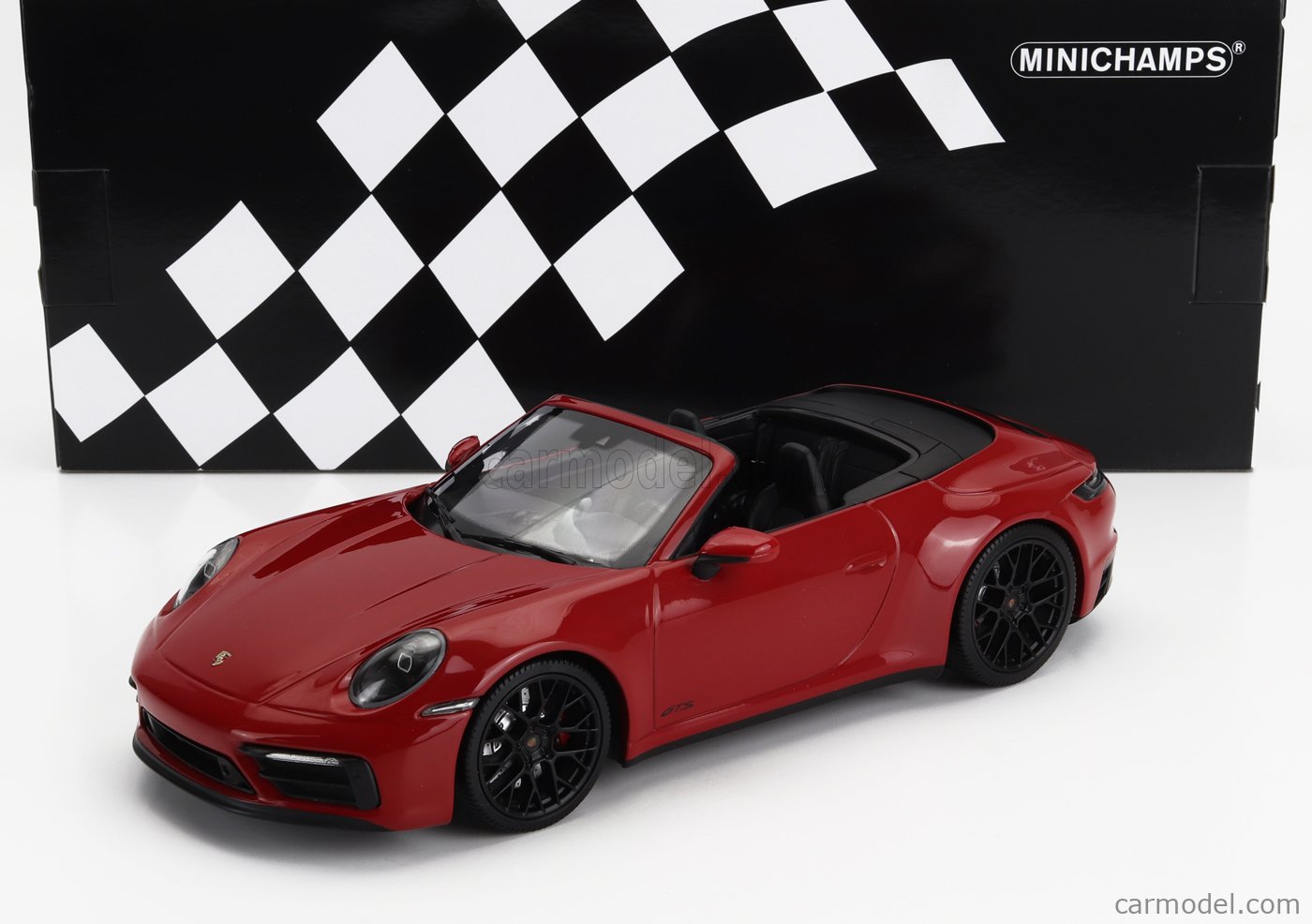 Minichamps 410063002 PORSCHE 911 (992) CARRERA 4 GTS – 2019 – RUBYSTAR 1/43