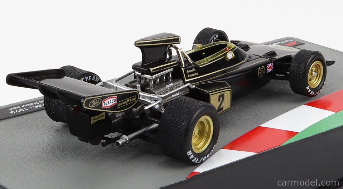 Spark S7303 LOTUS 74 N°2 GP F2 I. G. B. 1973 Ronnie Peterson 1/43