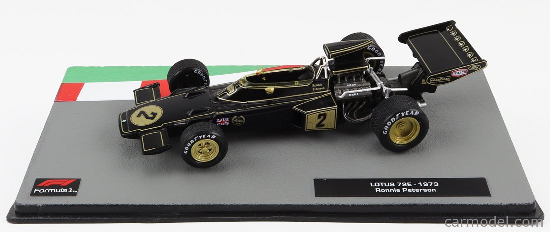 Spark S7303 LOTUS 74 N°2 GP F2 I. G. B. 1973 Ronnie Peterson 1/43