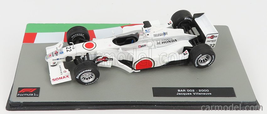 EDICOLA ABAF1126 Scale 1/43 | BAR F1 002 HONDA N 22 SEASON