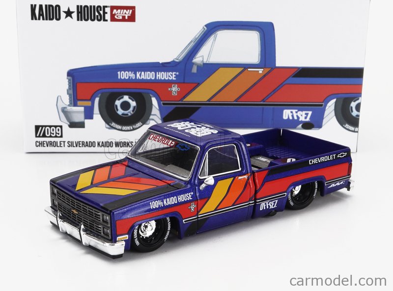 MINI-GT KHMG099 Scale 1/64 | CHEVROLET SILVERADO PICK-UP