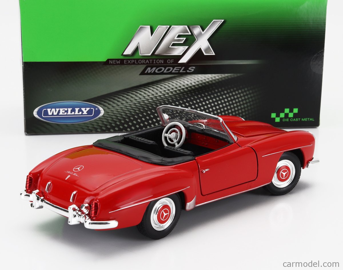 【WELLY】No.2311　MERCEDES-BENZ　190SL　1955 Welly 1:60 Scale??? / 1955 Mercedes Benz 190 SL Convertible