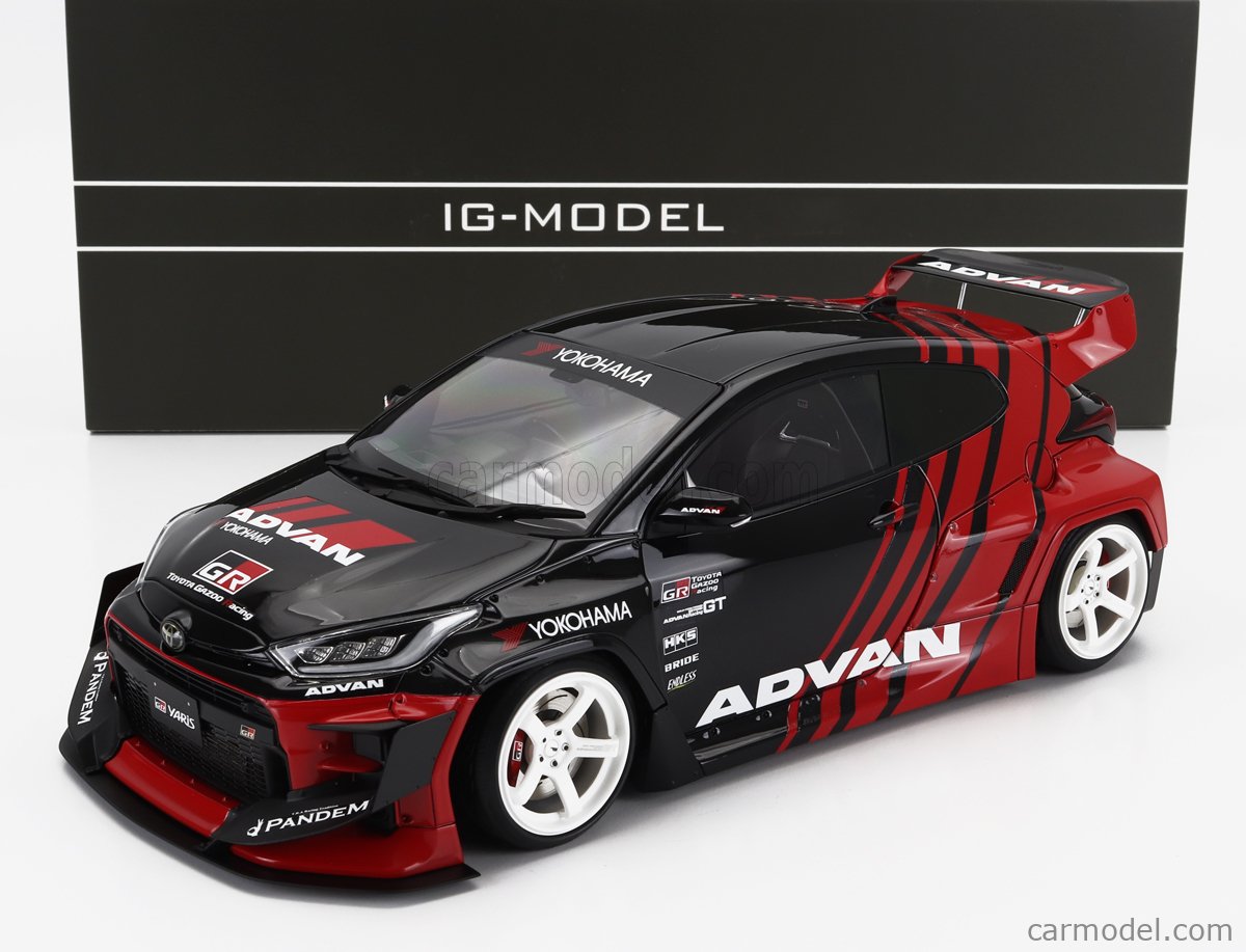 IGNITION-MODEL IG2905 Scale 1/18 | TOYOTA YARIS GR PANDEM (4BA