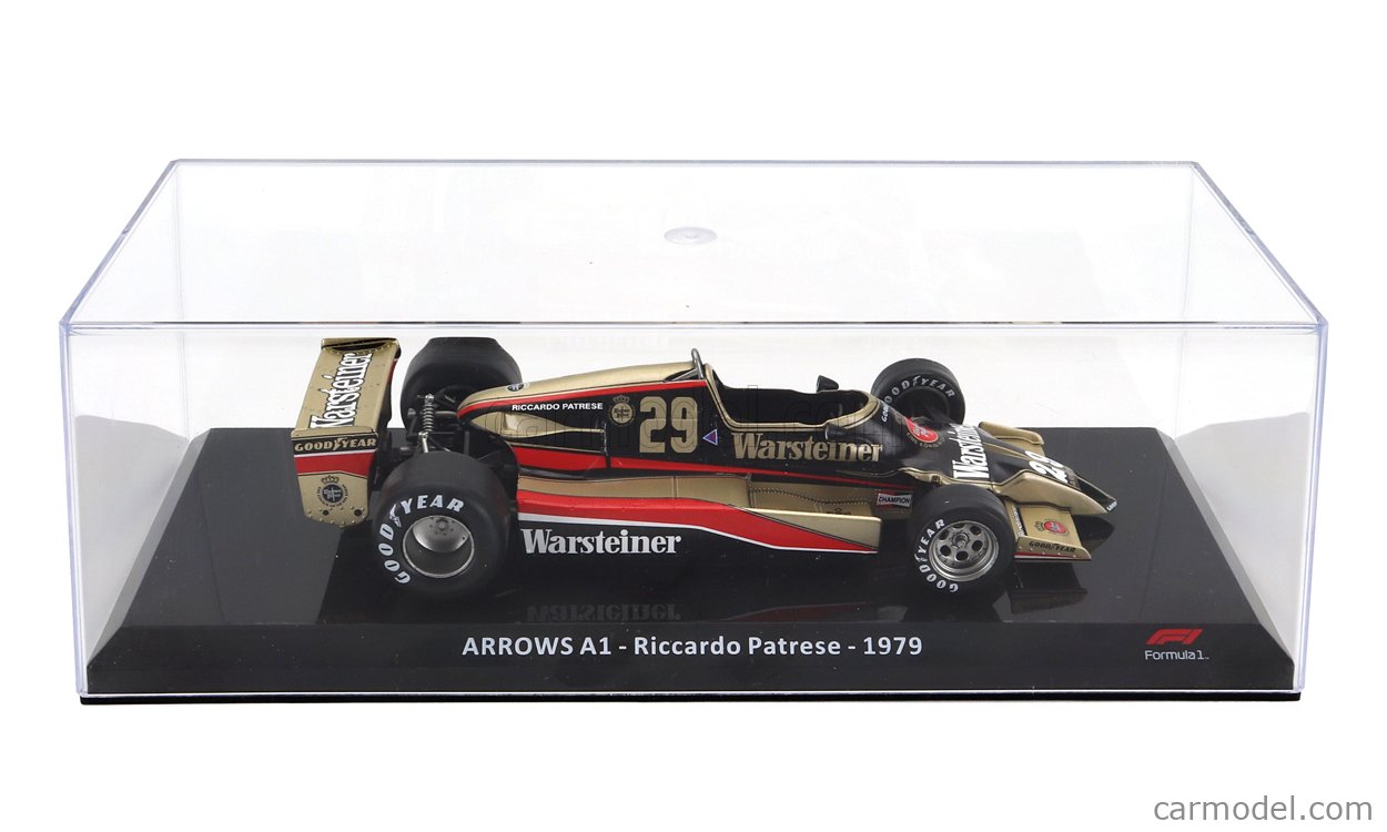 Modellino F1 Ixo Models 1/24 Arrows A1 Riccardo Patrese 1979