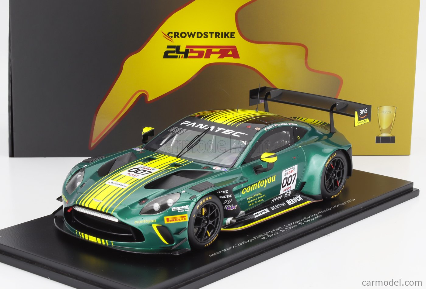 ASTON MARTIN VANTAGE GT3 N.159 3rd SILVER CLASS 24H SPA 2021