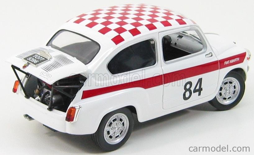 SOLIDO 8169 Scale 1/18 | FIAT 600 ABARTH 850 N 84 TETTO A SCACCHI 1961 ...