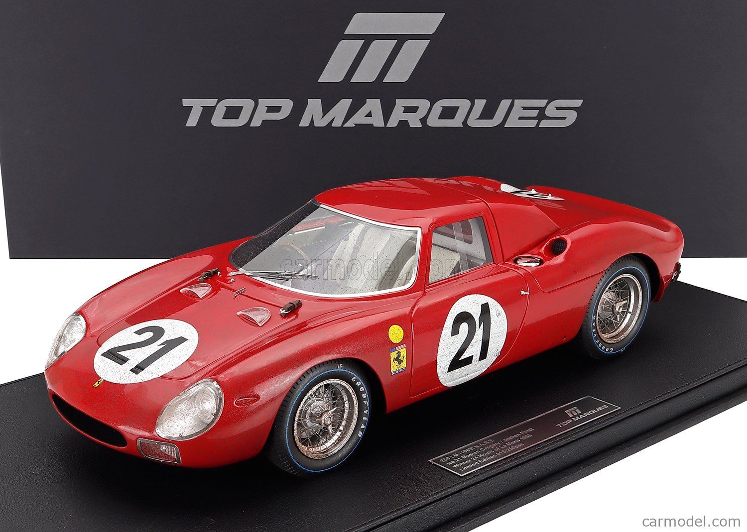 TOPMARQUES TMR12-61AD Scale 1/12 | FERRARI 250LM 3.3L V12 ch