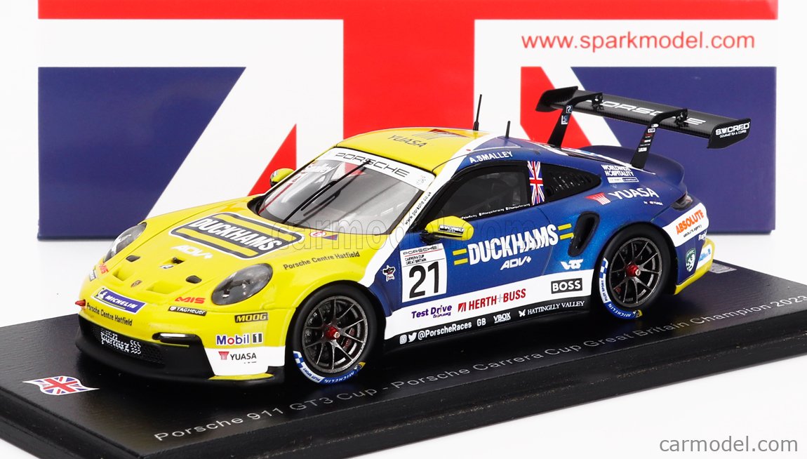 Spark Model Uk Echelle Porsche Gt Cup N Porsche