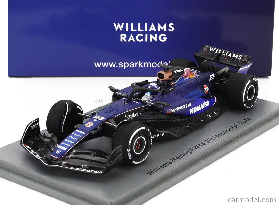 SPARK-MODEL S9541 Scale 1/43 | WILLIAMS F1 FW46 TEAM