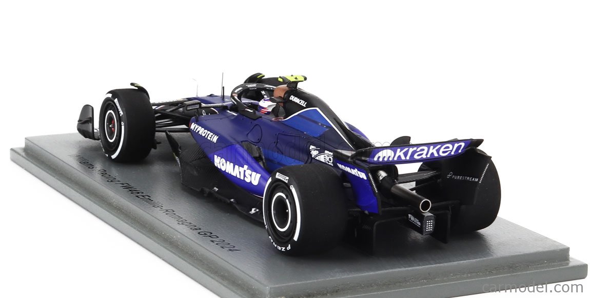 Spark 1:43 Logan Sargeant Williams FW46 #2 Emilia-Romagna GP