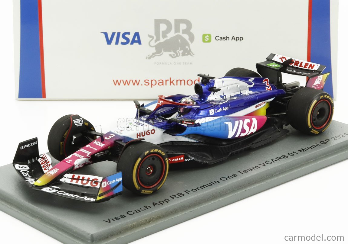 スパーク 1/43 レーシング・ブルズ VCARB 01 No.3 2024 F1