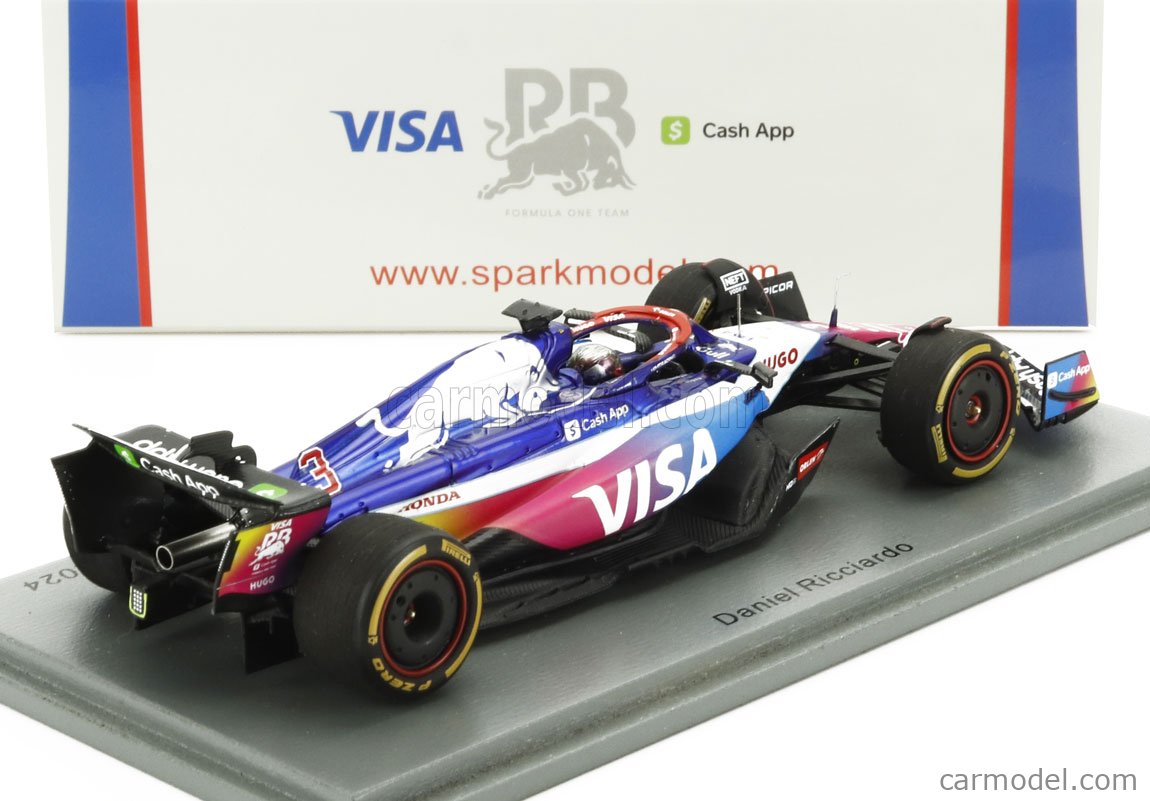ミニカー 1/43 Visa Cash App 7th Miami GP2024 VISA - Cash App RB F1 VCARB 01 (2024) 1:43 - Yuki Tsunoda
