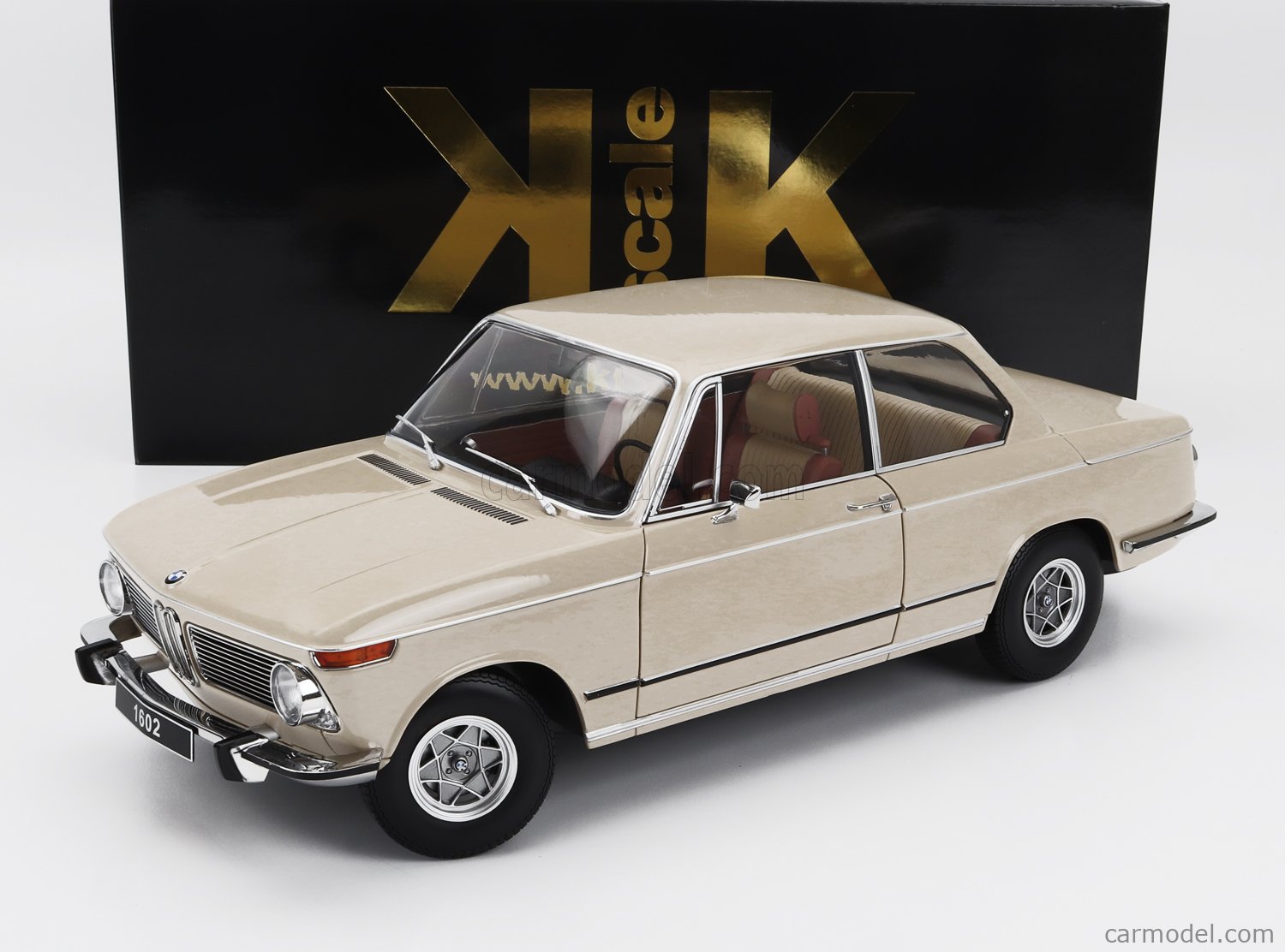 Miniature KK Scale 1/18 BMW 1602 - 1ère Série 1971 - Couleur Argent
