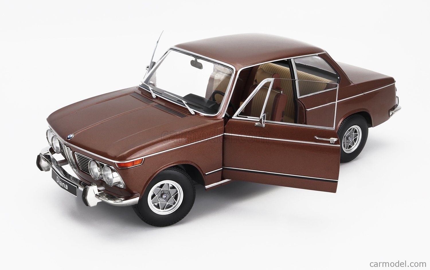 KK-SCALE KKDC120084 Scale 1/12 | BMW 2002Ti DIANA 1970 BROWN MET